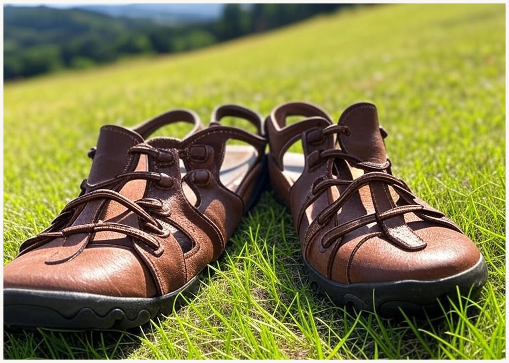 보이앤맨 소가죽 남자 샌들 남성 편한 등산 샌달 트래킹화 센들 (사이즈 250/255/260/265/270/275/280/285/290/295/300)