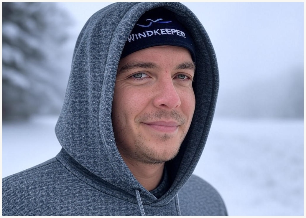 WINDKEEPER 겨울 후드 헤비 점퍼 패딩