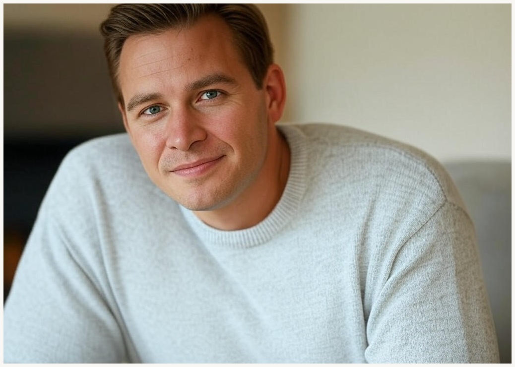 니트코어 남성 보들 부드러운 베이직 라운드넥 니트 니트티