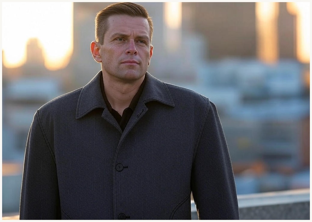 비켄드스튜디오 남성용 프리미엄 오버핏 클래식 롱 싱글 트렌치 코트 [1140]