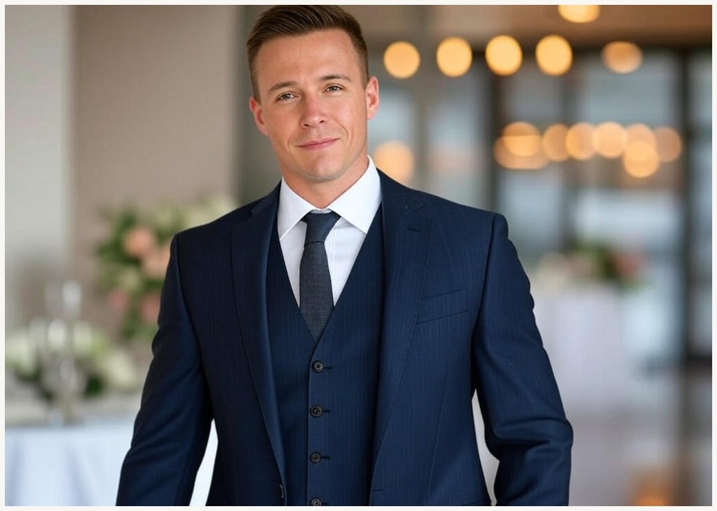 신상 남성 3피스 정장 세트 남자 정장 한판 스타일 슬림핏 캐주얼 신랑 들러리 결혼식 의상 트렌디한 디자인