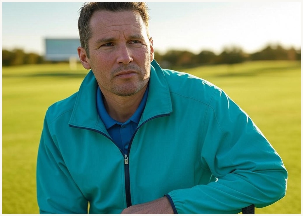 젬블링 남성용 골프 경량 패딩 자켓