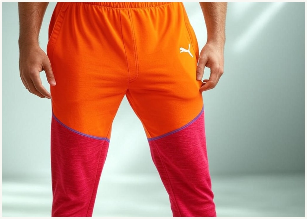 푸마 남성 우븐 트레이닝 바지