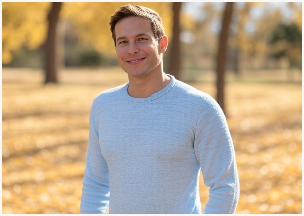 해리슨 남성용 멜론 오픈 카라 니트 반팔 SNC1007